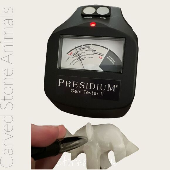 Hand Carved Stone Animal Figurines - Picture 7 of 11